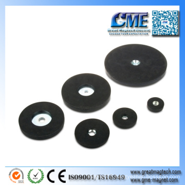Rubberized Rubber Coated Covered Magnet